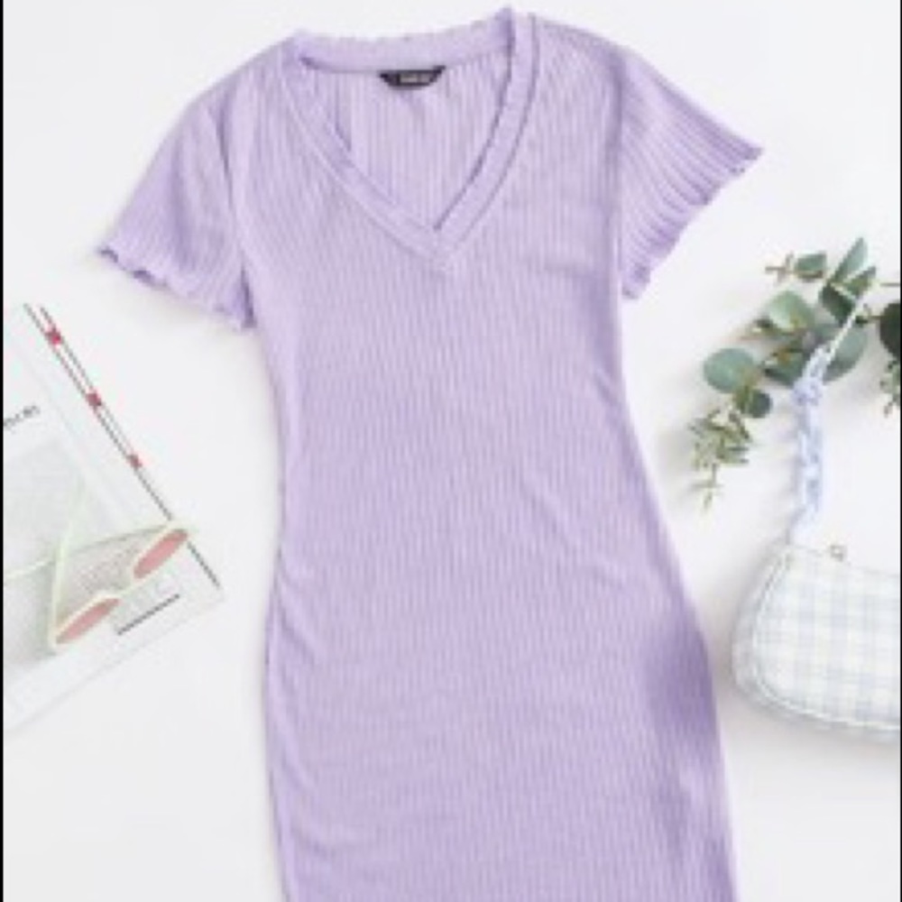 Purple Mini Dress